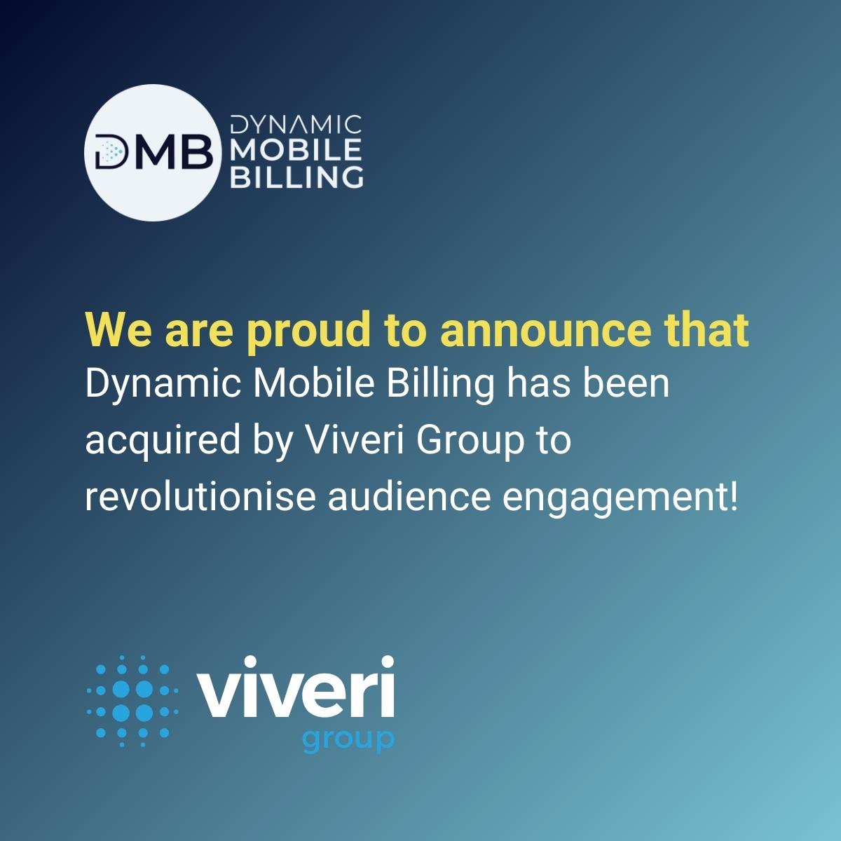 Dynamic Mobile Billing acquired by Viveri Group